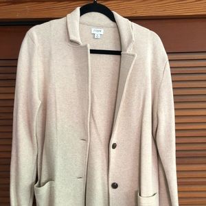 J Crew Sweater Blazer